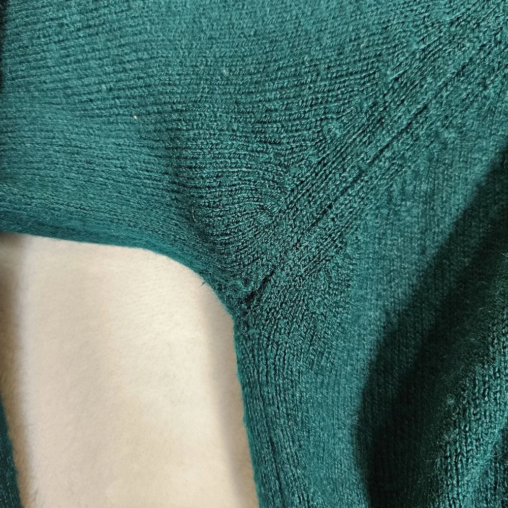 Vintage Lord Jeff Sweater‎ Mens XL Tiffany V Neck Jefflon DuPont Orlon Made USA